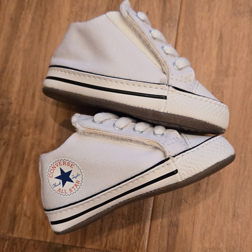 Converse White Baby Walker Shoes